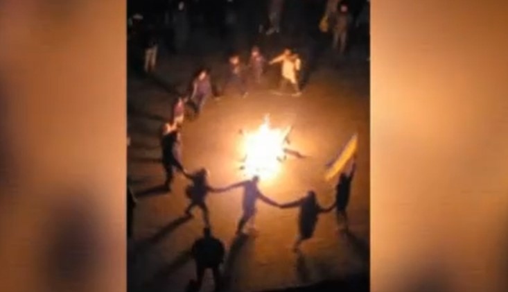 През цялата нощ продължиха празненствата в Херсон който от вчера